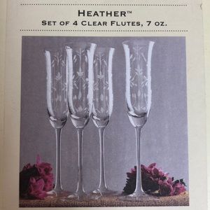 Lenox Glass Flutes
